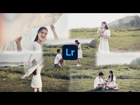 แต่งรูป Lightroom mobile โทนภาพเก่า