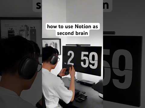 This is how I use Notion as my second brain #notiontour #secondbrain #productivity