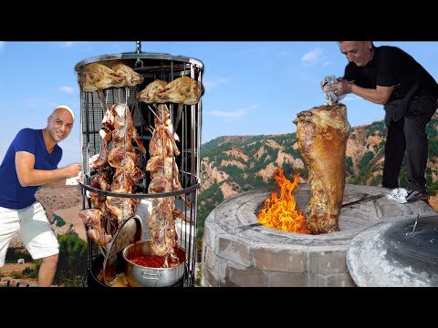 LEVEL 9999 street food in Turkey 🇹🇷- EXTREME MEAT PARTY + Street food tour of Denizli, Turkey