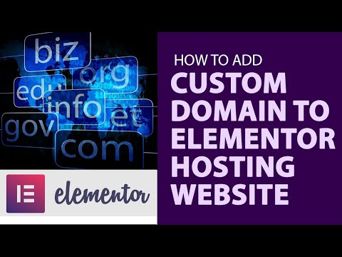 How to add custom domain to your Elementor hosted website