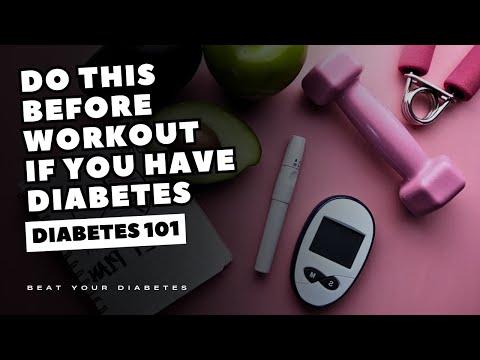 Do THIS Before Workout If You Have Diabetes