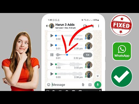 Comment résoudre le problème de lecture vocale WhatsApp (100% fonctionnel)