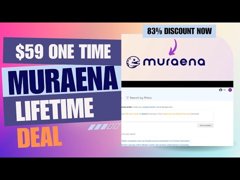 ✅💥✅Muraena Lifetime Deal | Find Perfect B2B Leads in Seconds | $59 Lifetime Deal | 83% Now