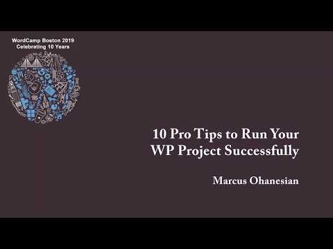 10 Pro Tips to Run Your WP Project Successfully