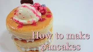 スイーツデコ　ホットケーキ　*How to make pancakes*