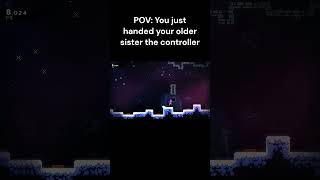 pov you hand your older sister the controller (read description) #celeste #celestegame