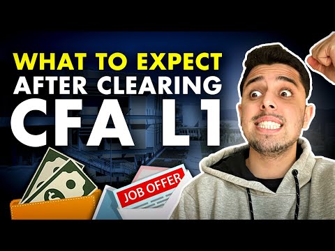 What happens AFTER YOU CLEAR CFA LEVEL 1 | Average Salary after CFA