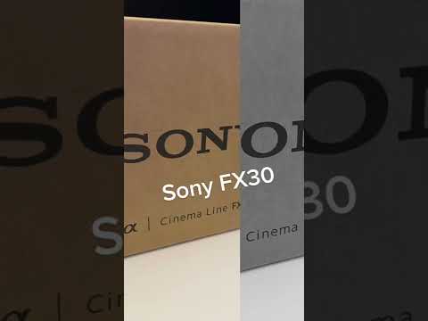 Sony FX30 just dropped!  Unboxing coming soon!! #shorts