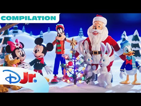 Mickey Mouse and Minnie Mouse's Christmas Carols ❄️ | Stop Motion Shorts | Compilation | @disneyjr