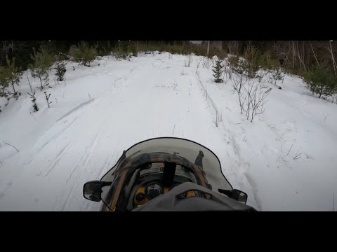 Snowmobile Ride - Bangor Maine - Walden Parke to Bangor Dysarts