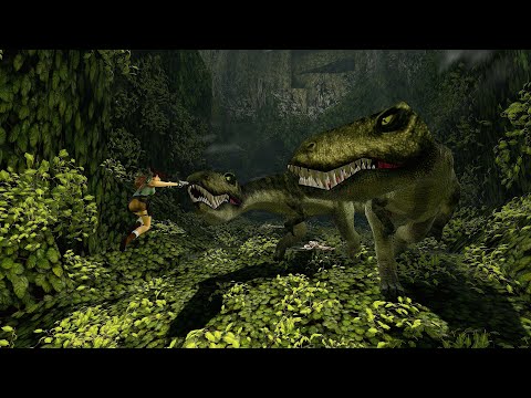 Tomb Raider 2 Remastered PS5 (2024) T-Rex Boss Fight Gameplay (4K 60FPS)