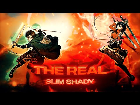 Mikasa vs Levi - The Real Slim Shady - [Edit/Amv]