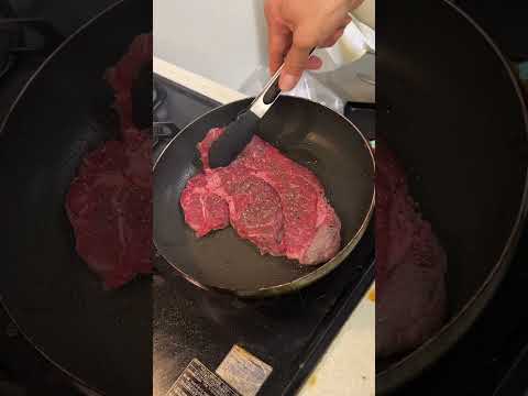 Medium rare steak #steak #mediumrare #makingafunmeal