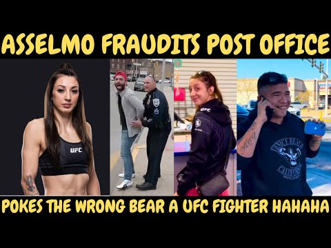 Frauditor Asselmo Tries His Luck: Provokes a UFC Fighter During a Post Office Fraudit!