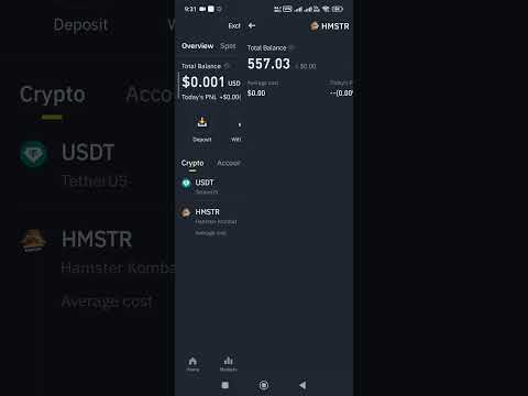 HMSTR Coin Deposits Go Live on Binance! Here How can you check you HMSTR deposit in Binance #hamster