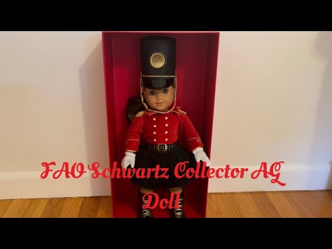 AMERICAN GIRL FAO SCHWARTZ DOLL!!! Unboxing and reviewing collector doll