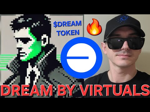 $DREAM - DREAM BY VIRTUALS TOKEN CRYPTO COIN HOW TO BUY AI AGENT BASE COINBASE BLOCKCHAIN UNISWAP