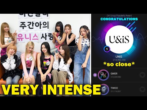 UNIS wins the Girl Group Popularity Award at the 2024 K-World Dream Awards