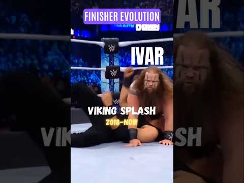 Every FINISHER of Ivar ! #shorts #wwe