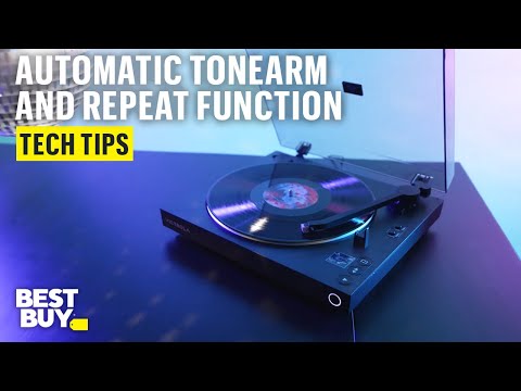 Demo the Victrola Automatic Turntable – Tech Tips from Best Buy