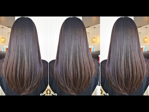 How to: Easy and Quick Long Layered Haircut Women With Best Hair Cutting Techniques