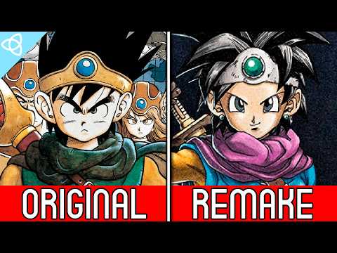 Dragon Quest III - NES Original vs. Switch HD-2D Remake | Side by Side