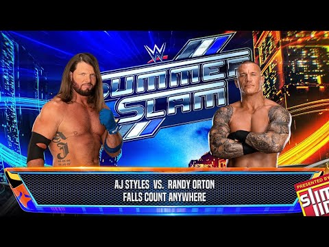 Hardcore Match | AJ Styles vs. Randy Orton | WWE SummerSlam