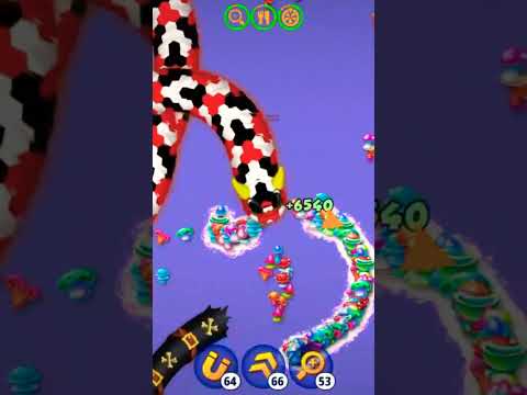 Pushpa 2!Worms zone magic gameplay & video worms zone pro slither snake top!insane slither.io