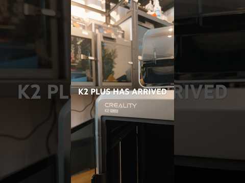 K2 Plus has arrived! First impressions coming! #3dprinter #3dprinting #3dprint #crealityk2plus