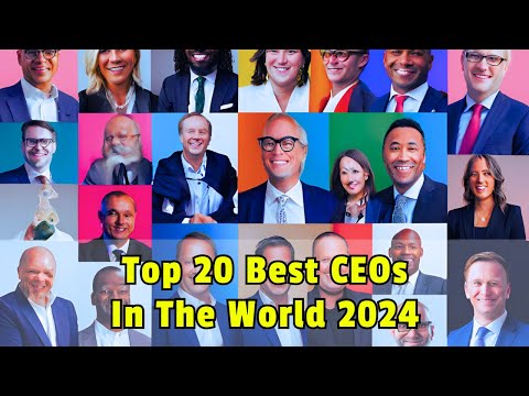 Top 20 Best CEOs In The World 2024 | Leading Innovations & Shaping the Future 🌐