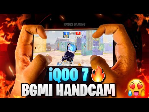 iQOO 7 BGMI HANDCAM GAMEPLAY 🔥