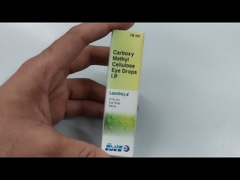 Lacrimos 0.5% eye drops for dryness eye and redness eye use in hindi