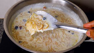 కమ్మనైన సేమియా పాయసం రెండే నిముషాల్లో😋 Vermicelli Kheer | Semiya Payasam Recipe In Telugu | Payasam