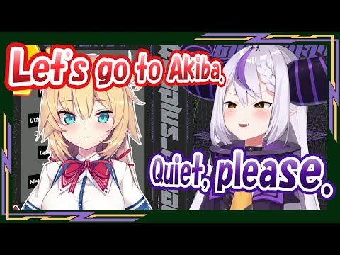 Haachama and Laplus thinking of a date plan[ENG SUB/hololive]