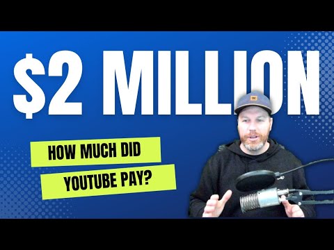 How Much Money Does 2,000,000 YouTube Views Pay You?