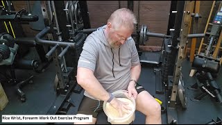 Rice Wrist & Forearm Workout Exercise Program