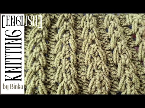 [English] Sweater, scarf, and hat original rib stitch. How to knit.