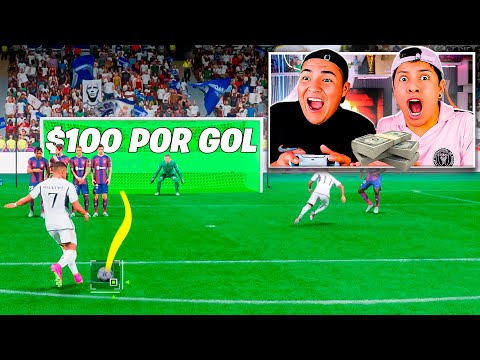 1 Gol de TIRO LIBRE = Te doy 100$