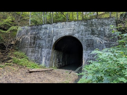 The Abandoned Coulter Tunnel - Former Pittsburg & Shawmut Line