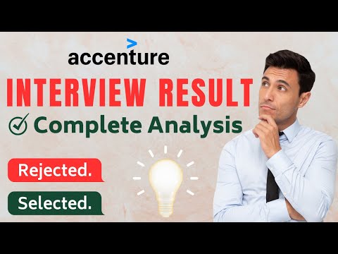 Accenture Interview Result Analysis 2023 | Accenture selection process | #accenture