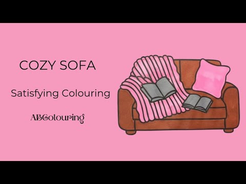 COZY SOFA SATISFYING COLOURING | ABColouring |