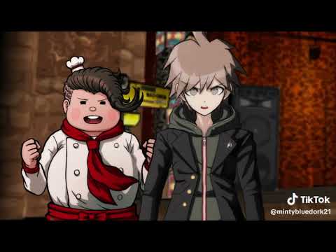 Danganronpa "I Try to Get the Waiter's Attention by Blinking in Morse Code" TikTok Compilation