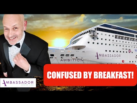 Ambassador Cruise Ambition Sea Day Is it like Marella or P&O? Breakfast, Lunch, Formal Night review.