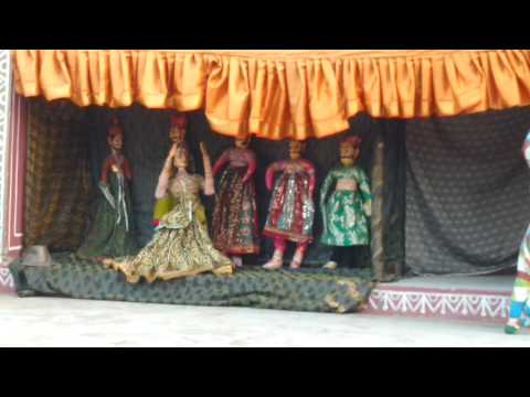 Puppet show at Chokhi Dhani Chennai