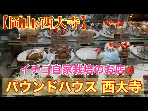 【岡山/西大寺】イチゴ自家栽培のお店(パウンドハウス 西大寺)