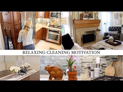 RELAXING CLEANING MOTIVATION | WHOLE HOUSE ROUTINE