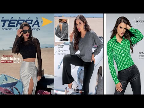 CATALOGO MUNDO TERRA LOOK OTOÑO INVIERNO 2023  ROPA