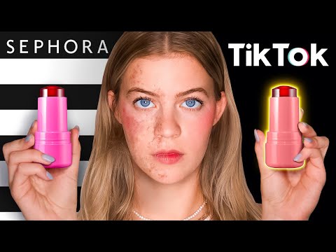 Testing ILLEGAL Makeup Dupes From TikTok! *preppy*