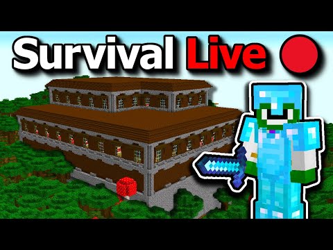 Minecraft 1.19 Survival 🔴LIVESTREAM🔴 WOODLAND MANSION RAID! - Ep 8