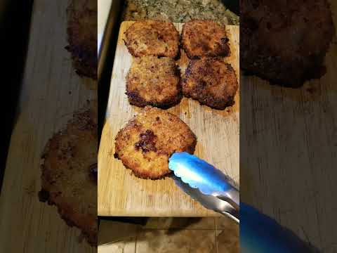 homemade breaded pork with wine and #cheese #pork #katsu